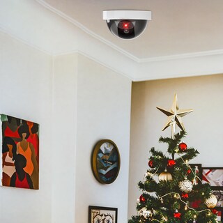 Foto 5 | Foto 5 | Cámara Domo Cctv Dummy Security Wali Sdw-2 Con Luz Led - Venta Internacional.