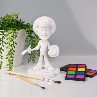Foto 5 | Foto 5 | Figura Coleccionable Toynk Toonies Paint Your Own Bob Ross - Venta Internacional.