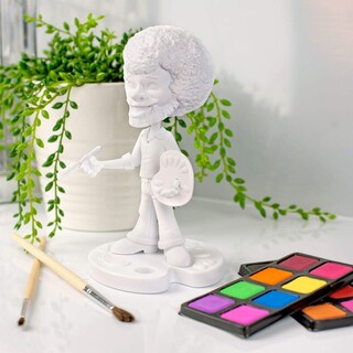 Foto 6 | Foto 6 | Figura Coleccionable Toynk Toonies Paint Your Own Bob Ross - Venta Internacional.