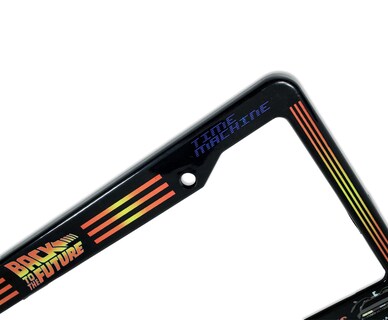 Foto 4 | Foto 4 | Marco Metálico Para Placa De Matrícula Regreso Al Futuro 88 Mph - Venta Internacional.