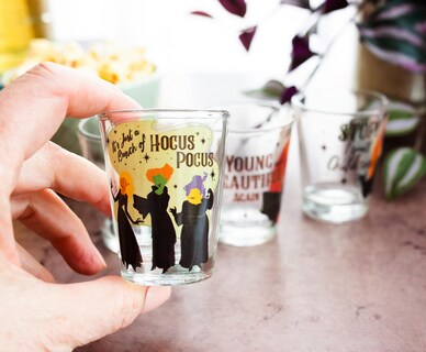 Foto 5 | Foto 5 | Vasos Pequeños Para Tragos De Whisky Color Plateado Buffalo Disney Hocus Pocus - Venta Internacional.