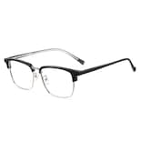 Gafas Blue Light Cyxus 8216 Semi-rim Square Tr90 - Venta Internacional.