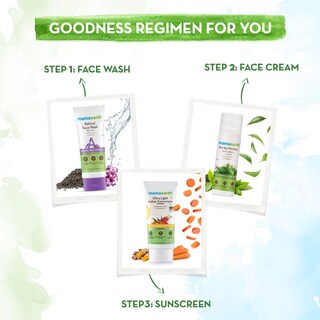 Foto 7 | Foto 7 | Crema Facial Mamaearth Bye Bye Arrugas Té Verde Y Colágeno 30g - Venta Internacional.