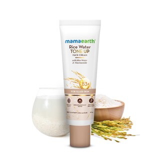 Foto 1 | Foto 1 | Crema Facial Mamaearth Rice Water Tone Up Con Niacinamida 50 Ml - Venta Internacional.
