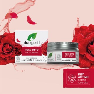 Foto 4 | Foto 4 | Crema De Día Hidratante Para La Piel Dr. Organic Rose Otto 50 Ml - Venta Internacional.