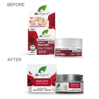 Foto 5 | Foto 5 | Crema De Día Hidratante Para La Piel Dr. Organic Rose Otto 50 Ml - Venta Internacional.