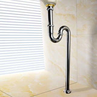 Foto 2 | Foto 2 | Trampa De S De Latón Ciencia Wt04 Para Lavabo Con Acabado Cromado 1-1/4'' - Venta Internacional.
