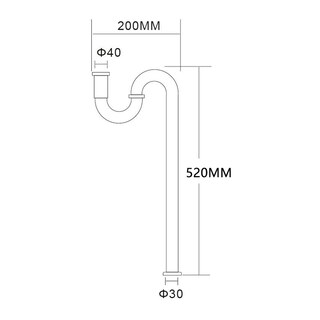 Foto 3 | Foto 3 | Trampa De S De Latón Ciencia Wt04 Para Lavabo Con Acabado Cromado 1-1/4'' - Venta Internacional.
