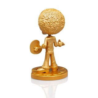 Foto 4 | Foto 4 | Figura Coleccionable Bob Ross Happy Tree Gold Variant 6.5 Pulgadas - Venta Internacional.