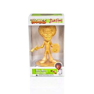 Foto 5 | Foto 5 | Figura Coleccionable Bob Ross Happy Tree Gold Variant 6.5 Pulgadas - Venta Internacional.