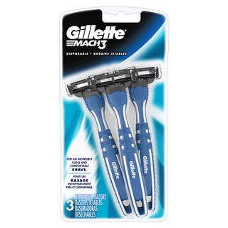 Foto 2 | Foto 2 | Maquinillas De Afeitar Desechables Gillette Mach3 Para Hombre  3 Cuchillas  3 Unidades - Venta Internacional.