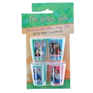 Foto 3 | Foto 3 | Vasos De Whisky Silver Buffalo The Golden Girls 60 Ml - Venta Internacional.