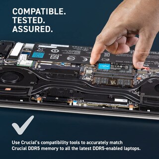 Foto 5 | Foto 5 | Kit De Memoria Dram Crucial Para Portátiles De 24 Gb (2 X 12 Gb) Ddr5 De 5600 Mhz - Venta Internacional.