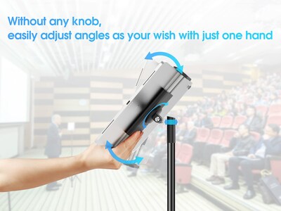 Foto 6 | Foto 6 | Soporte Para Trípode Con Soporte Para Ipad 65 Pulgadas Ajustable Negro - Venta Internacional.