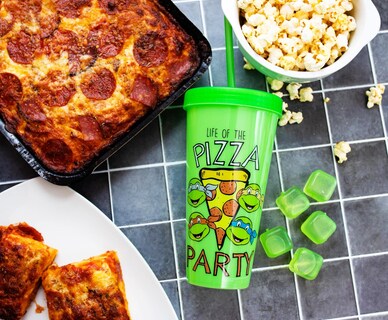Foto 3 | Foto 3 | Vaso De Viaje Toynk Teenage Mutant Ninja Turtles Pizza 700 Ml - Venta Internacional.