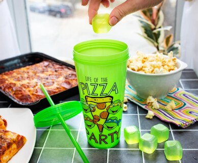 Foto 4 | Foto 4 | Vaso De Viaje Toynk Teenage Mutant Ninja Turtles Pizza 700 Ml - Venta Internacional.