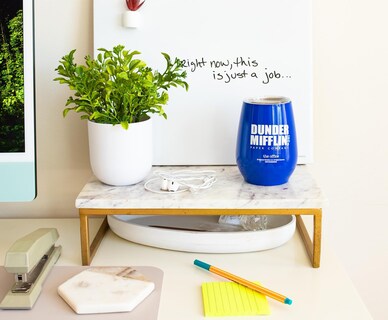 Foto 2 | Foto 2 | Vaso Plateado Buffalo The Office Dunder Mifflin De 300 Ml - Venta Internacional.