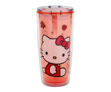 Foto 1 | Foto 1 | Vaso De Viaje Hello Kitty Pumpkin Spice 600 Ml Plástico - Venta Internacional.