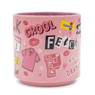 Foto 2 | Foto 2 | Taza De Café Silver Buffalo Mean Girls Icons Cerámica Rosa 390 Ml - Venta Internacional.