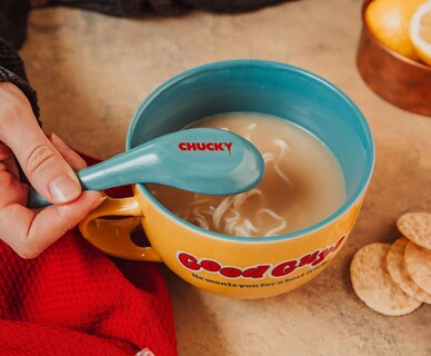 Foto 6 | Foto 6 | Taza De Sopa Toynk Child's Play Chucky Good Guys 700 Ml Con Cuchara - Venta Internacional.