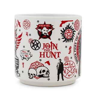 Foto 2 | Foto 2 | Taza Plateada Buffalo Supernatural Join The Hunt 380 Ml - Venta Internacional.