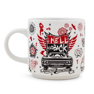 Foto 3 | Foto 3 | Taza Plateada Buffalo Supernatural Join The Hunt 380 Ml - Venta Internacional.