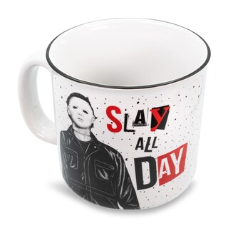 Foto 2 | Foto 2 | Taza De Cerámica Camper Silver Buffalo Halloween Ii Slay 600 Ml - Venta Internacional.