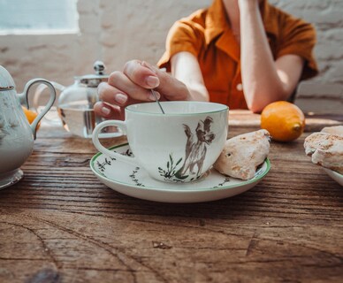 Foto 5 | Foto 5 | Set De Taza De Té Y Platillo De Porcelana Disney La Dama Y El Vagabundo - Venta Internacional.