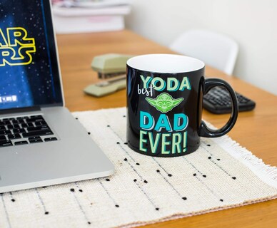 Foto 6 | Foto 6 | Taza De Café Silver Buffalo Exclusive Star Wars Yoda 600 Ml - Venta Internacional.
