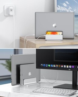 Foto 6 | Foto 6 | Soporte Vertical Para Portátil Omoton Double Dock De Hasta 17 3 Pulgadas - Venta Internacional.