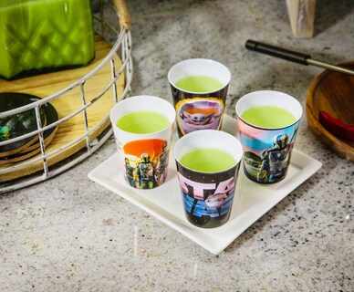 Foto 7 | Foto 7 | Minitazas Star Wars The Mandalorian 45 Ml Juego De 4 - Venta Internacional.