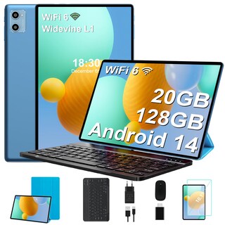 Foto 1 | Foto 1 | Tablet Suaat 10.1'' Android 14 20 Gb Ram 128 Gb Rom 1 Tb Azul - Venta Internacional.