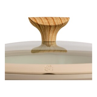 Foto 6 | Foto 6 | Cacerola Para Inducción Vasconia Ceramic 28 Cm 4.2 L Con Tapa – Beige