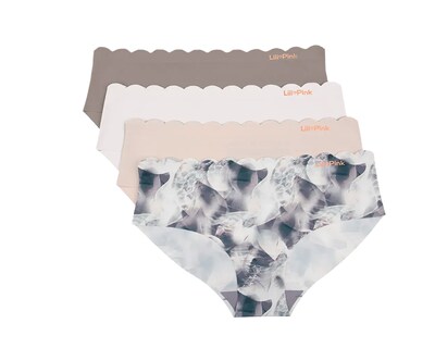 Foto 1 | Foto 1 | Panty Paqx5  Lilipink  Tipo Hipster  Print  Corte Lasér Y Termofusionado