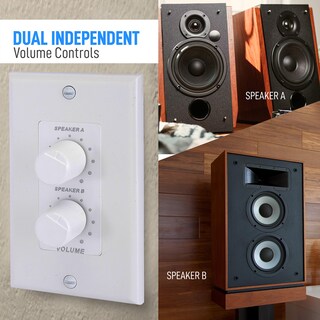 Foto 2 | Foto 2 | Altavoces De Pared Pyle Home Pvcd15 De 120 W Con Control De Volumen Dual - Venta Internacional.