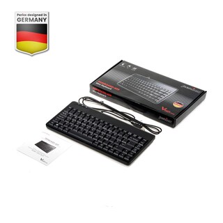 Foto 7 | Foto 7 | Miniteclado Perixx Periboard-409h Con Cable Usb Con 2 Concentradores Usb - Venta Internacional.