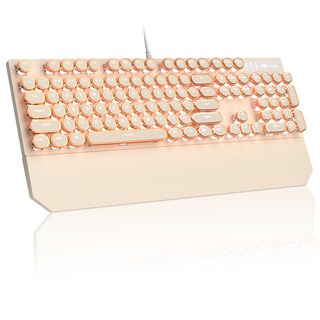 Foto 1 | Foto 1 | Teclado Magegee Typewriter Mechanical 104 Teclas Con Interruptor Azul - Venta Internacional.