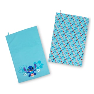 Foto 1 | Foto 1 | Juego De Paños De Cocina Para Mano Y Té Disney Lilo & Stitch Ukonic - Venta Internacional.