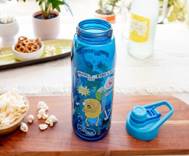 Foto 6 | Foto 6 | Botella De Agua Silver Buffalo Adventure Time Bros For Life 800 Ml - Venta Internacional.