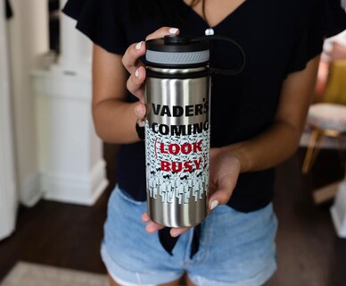 Foto 4 | Foto 4 | Botella De Agua Seven20 Star Wars Stormtroopers Darth Vader 500 Ml - Venta Internacional.
