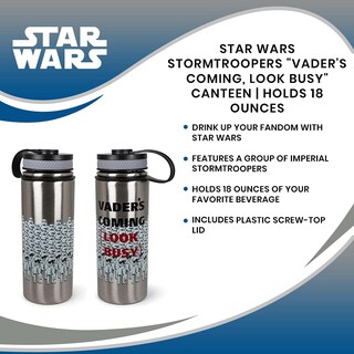 Foto 7 | Foto 7 | Botella De Agua Seven20 Star Wars Stormtroopers Darth Vader 500 Ml - Venta Internacional.