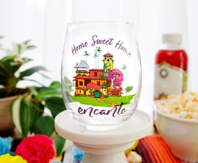Foto 3 | Foto 3 | Copa De Vino Sin Tallo Disney Encanto Home Sweet Home 600 Ml - Venta Internacional.