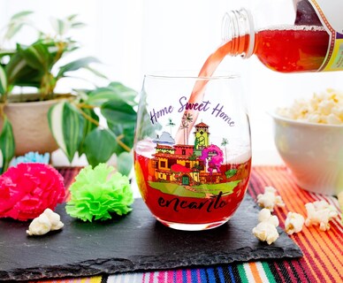 Foto 5 | Foto 5 | Copa De Vino Sin Tallo Disney Encanto Home Sweet Home 600 Ml - Venta Internacional.