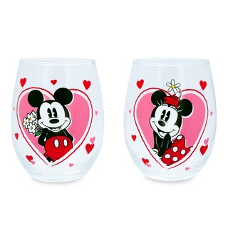 Foto 1 | Foto 1 | Copa De Vino Disney Minnie Y Mickey Mouse De 600 Ml Juego De 2 - Venta Internacional.