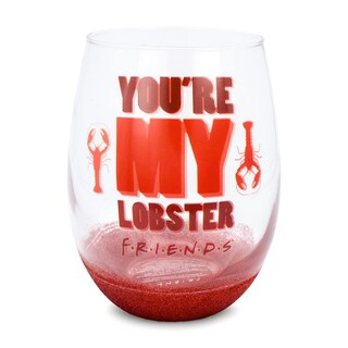 Foto 1 | Foto 1 | Copa De Vino Silver Buffalo Friends You're My Lobster 600 Ml - Venta Internacional.