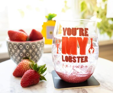 Foto 4 | Foto 4 | Copa De Vino Silver Buffalo Friends You're My Lobster 600 Ml - Venta Internacional.