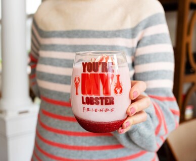 Foto 5 | Foto 5 | Copa De Vino Silver Buffalo Friends You're My Lobster 600 Ml - Venta Internacional.