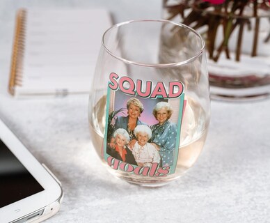 Foto 4 | Foto 4 | Copa De Vino Silver Buffalo The Golden Girls Squad Goals 590 Ml - Venta Internacional.