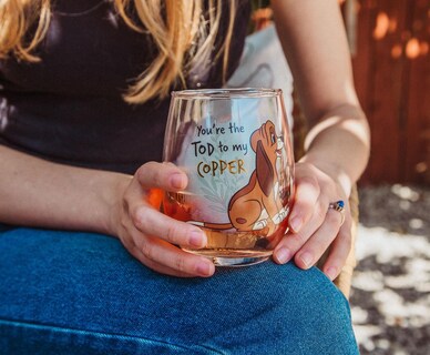 Foto 4 | Foto 4 | Set De Copas De Vino Toynk Disney Fox And The Hound 600 Ml X2 - Venta Internacional.