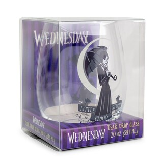 Foto 2 | Foto 2 | Copa De Vino Sin Tallo Silver Buffalo Addams Family Wednesday - Venta Internacional.